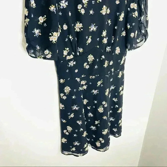 NEW Reformation Maylin Floral Print Dress Daisy Bohemian Lightweight Y2K Preppy - Picture 3 of 7